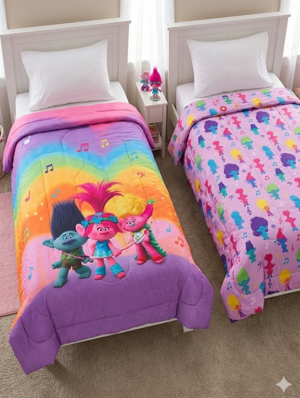 DreamWorks Trolls Band Together Reversible Twin / Full Comforter